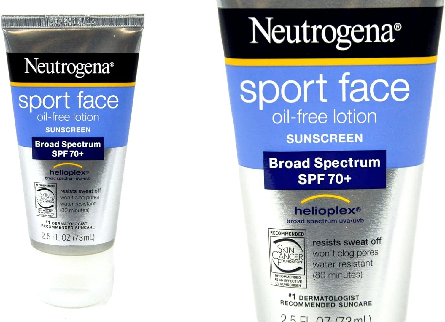 Солнцезащитный лосьон для лица Neutrogena SPF 70+ без масел 30 мл