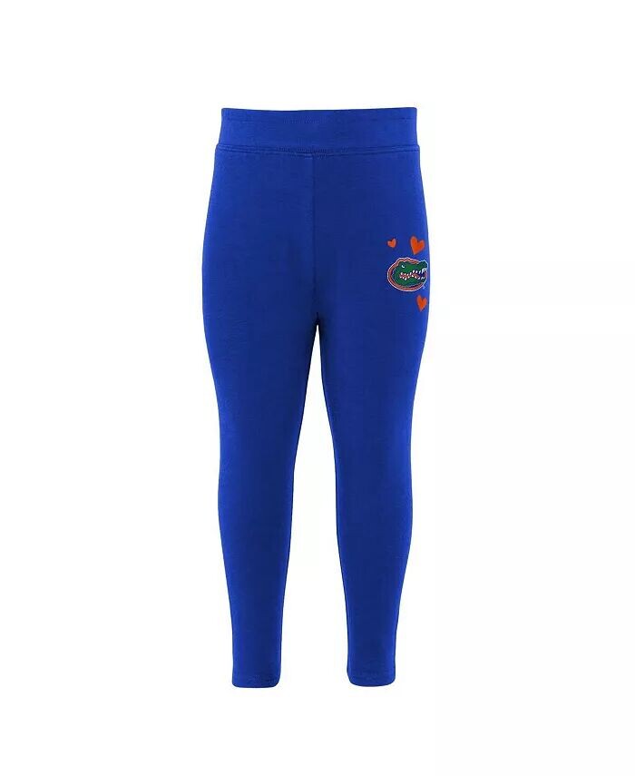 Серый комплект из худи и леггинсов для девочек Royal Florida Gators Heart to Heart Outerstuff, серый — фото 4