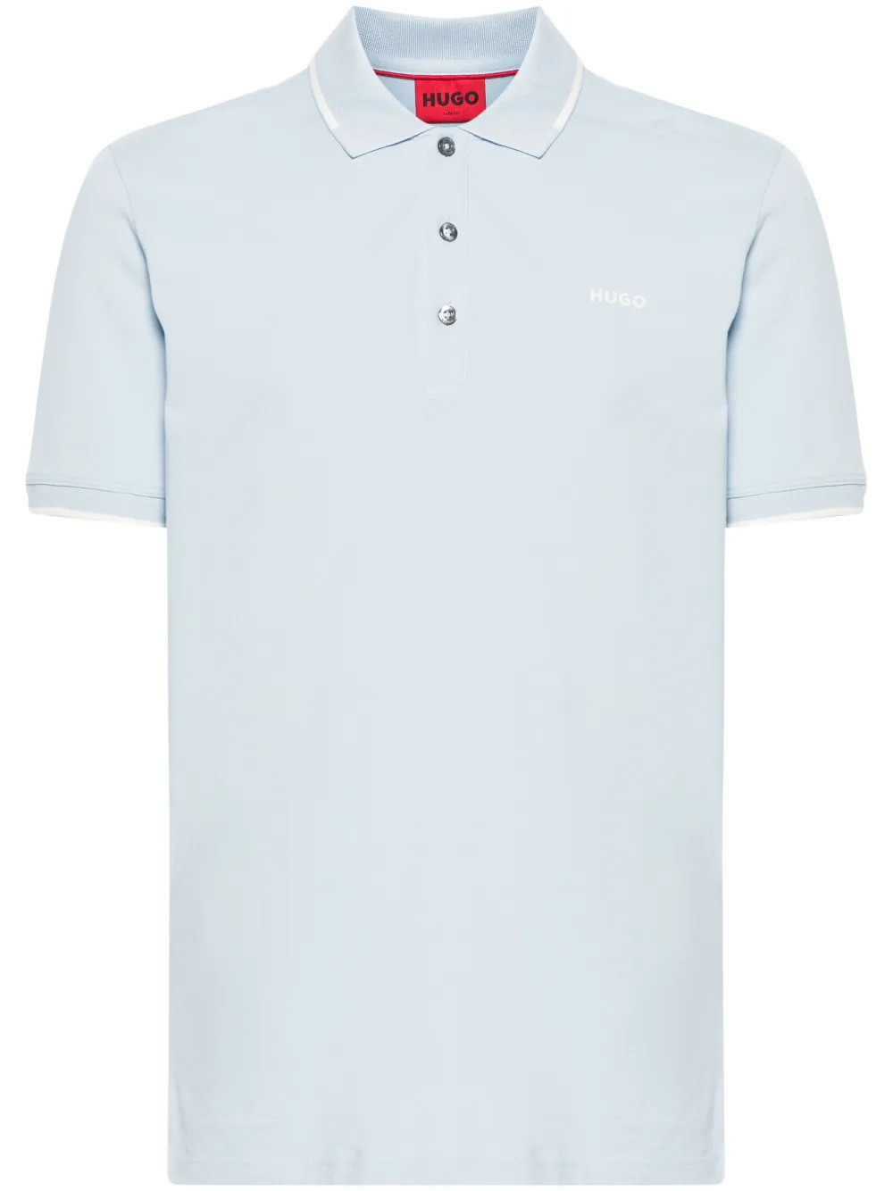 

Рубашка поло с логотипом HUGO, синий