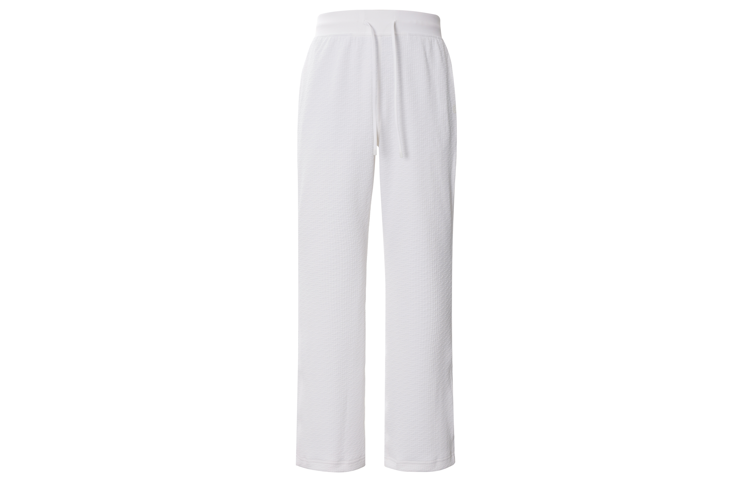 

Текстурированные повседневные брюки женские White Lululemon, White/WHT