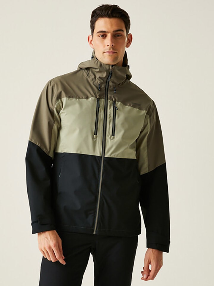 

Дождевик Regatta, цвет khaki/schwarz