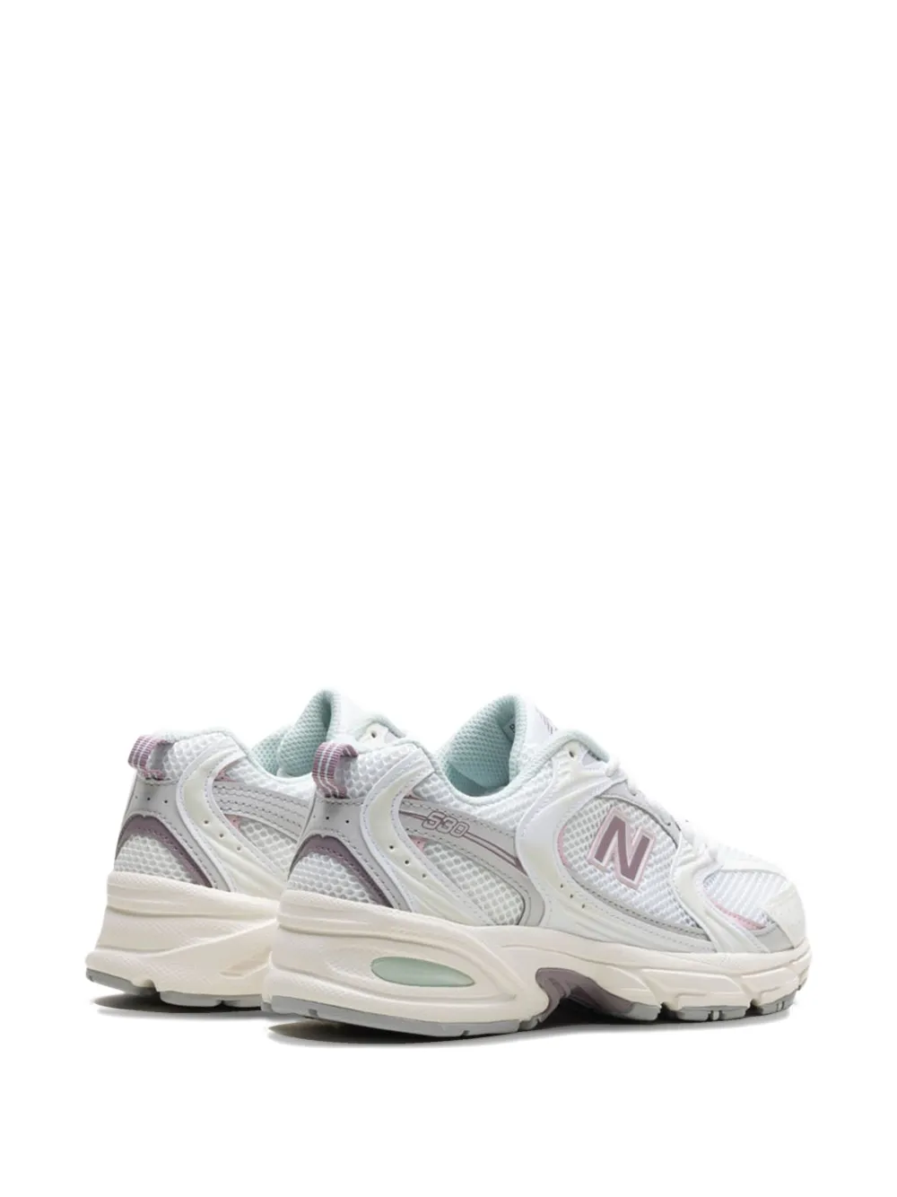 Кроссовки 530 Sea Salt/Ice Wine NEW BALANCE, белый — фото 3