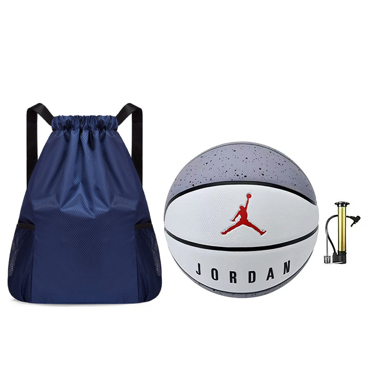 

Nike Резиновый баскетбольный мяч серо-фиолетово-белый размер 7 тренировочный унисекс