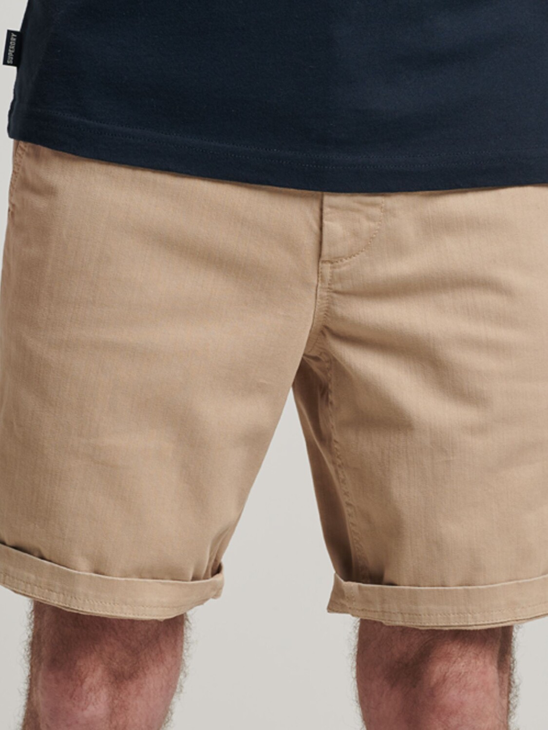 

Шорты-чиносы Superdry Office, цвет Stone Wash