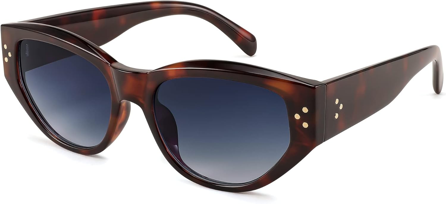 

Женские солнцезащитные очки FEISEDY, ретро-очки «кошачий глаз», модные винтажные, милые, стильные солнцезащитные очки с защитой от УФ-излучения UV400, модель B2365, 005 Brown Tortoise | Gradient Grey Lens