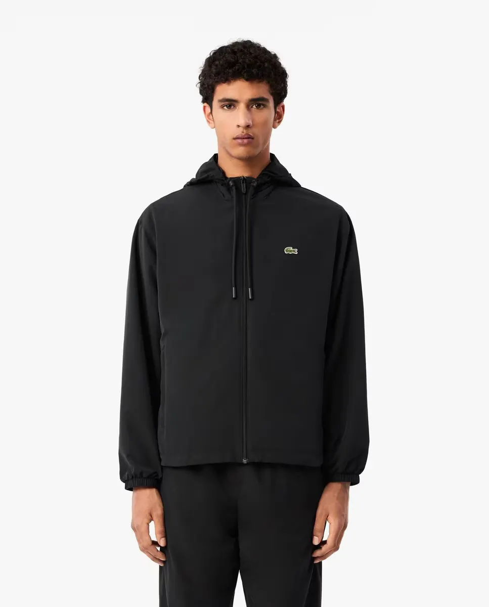 

Мужской спортивный костюм с капюшоном Lacoste, чёрный