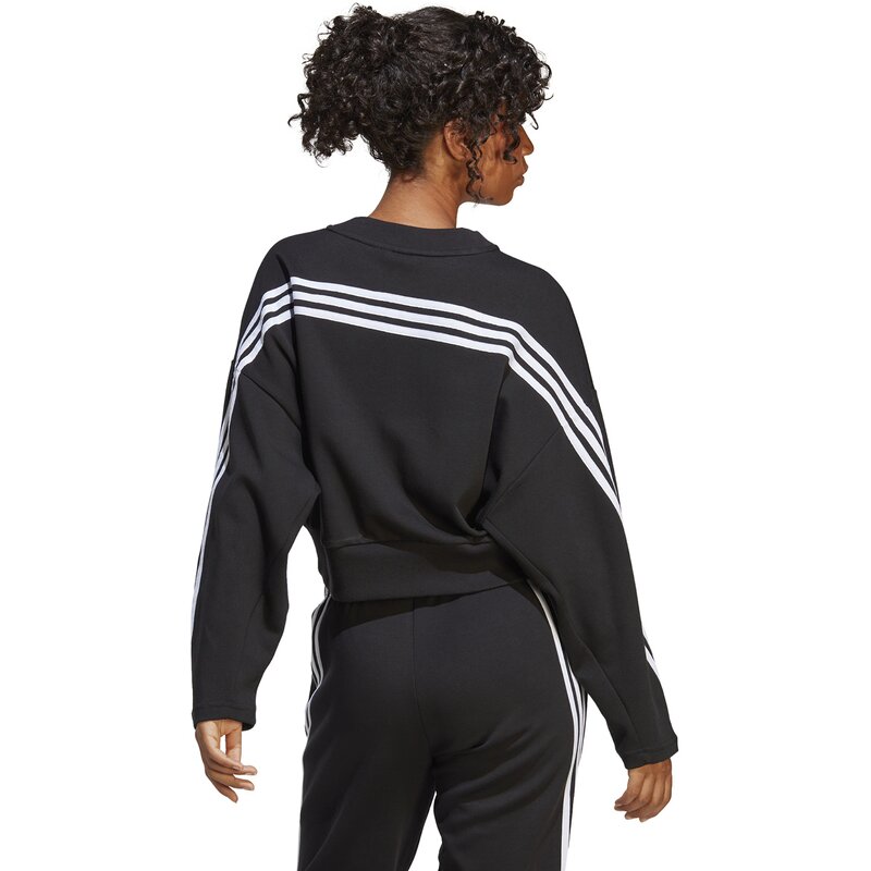 Толстовка Future Icons с тремя полосками Adidas, черный — фото 3