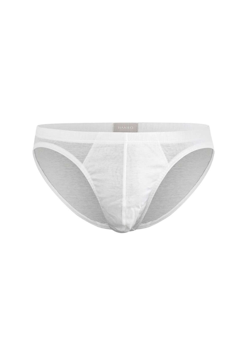 

Мини-брифы из хлопка в спортивном стиле HANRO, цвет White Herren