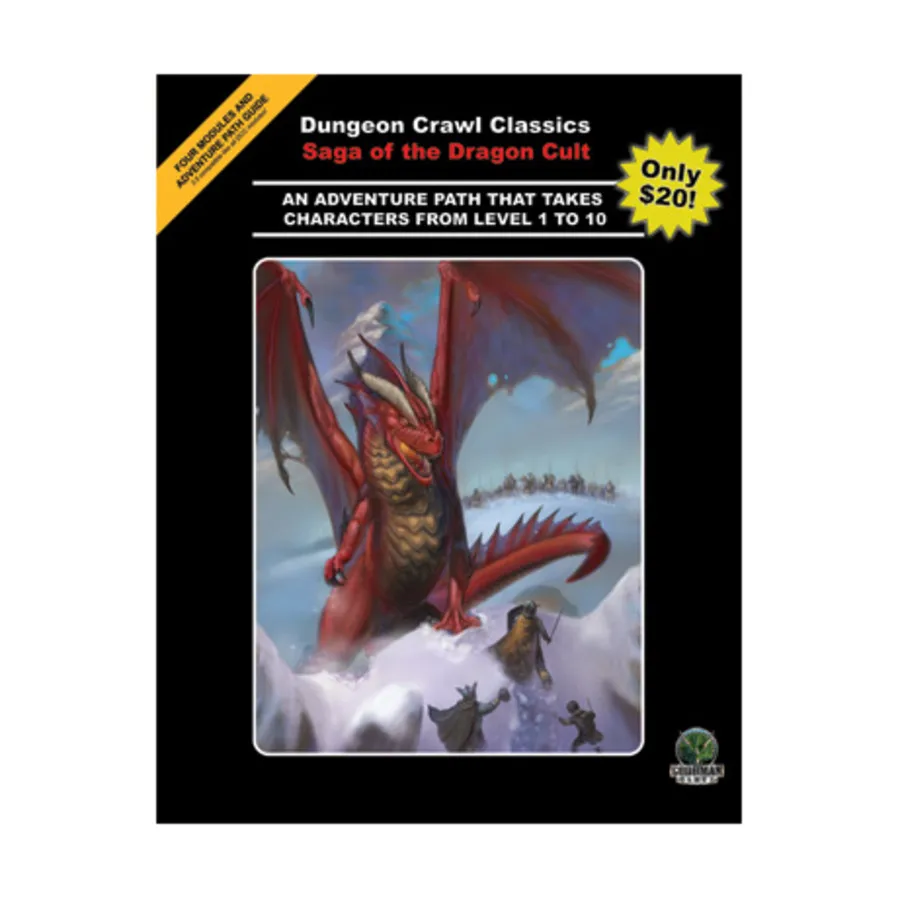

Бокс-сет Saga of the Dragon Cult, Dungeon Crawl Classics - #1-15 (d20)