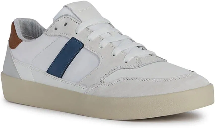 Кроссовки Geox Boys' U Affile B, White Avio — фото 4