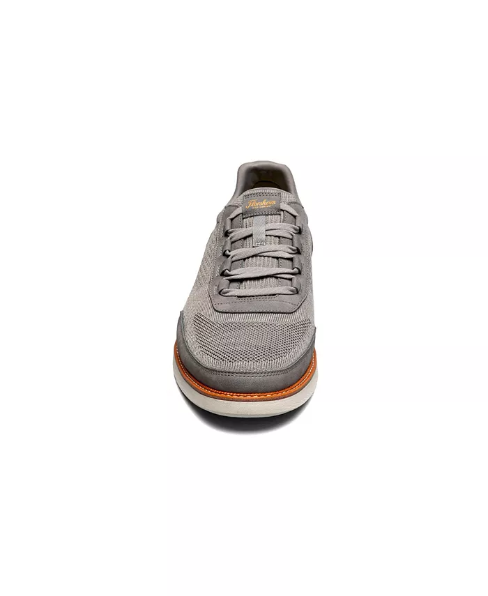 Мужские эластичные слипоны Launch Knit на шнурках Florsheim, серый — фото 4