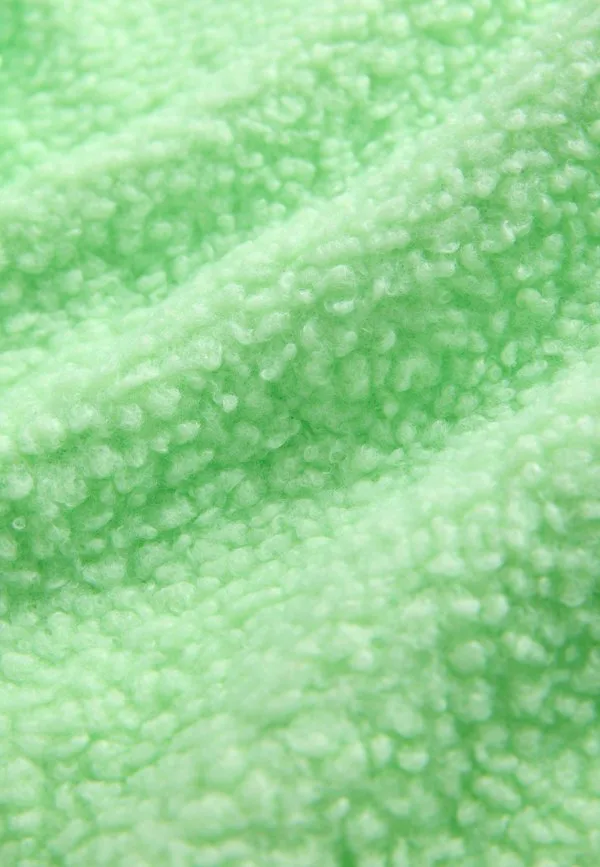 Флисовый джемпер с длинными рукавами, укороченный Next, Lime Green — фото 3