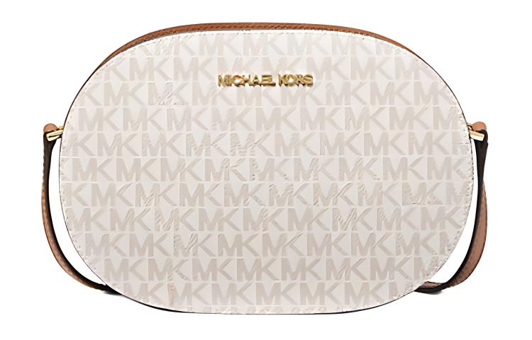 

Сумка через плечо Jet Set Travel Canvas, женская, среднего размера, цвет ваниль MICHAEL KORS