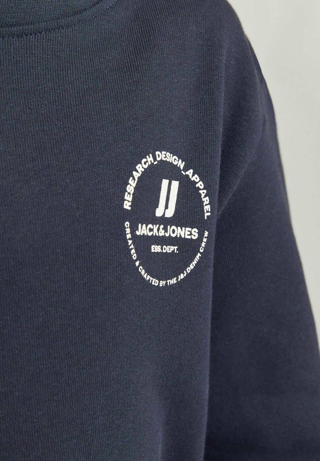 

Свитер с капюшоном GEDRUCKT MINI Jack & Jones, темно-синий
