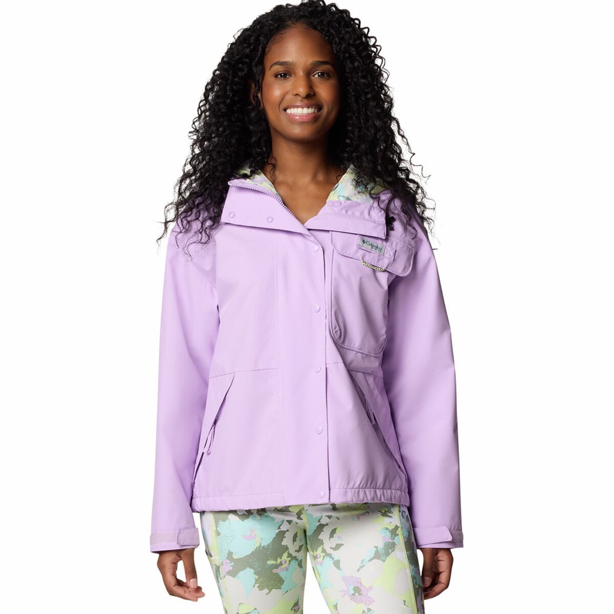 

Дождевик для открытой воды PFG Columbia, цвет hydrangea