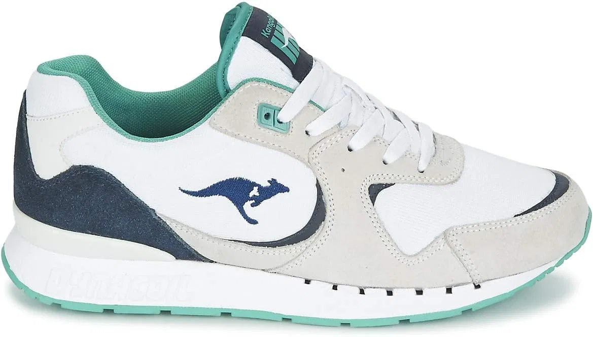 Кроссовки KangaROOS Coil R2 унисекс для взрослых, Multicoloured White Emerald 083 — фото 3