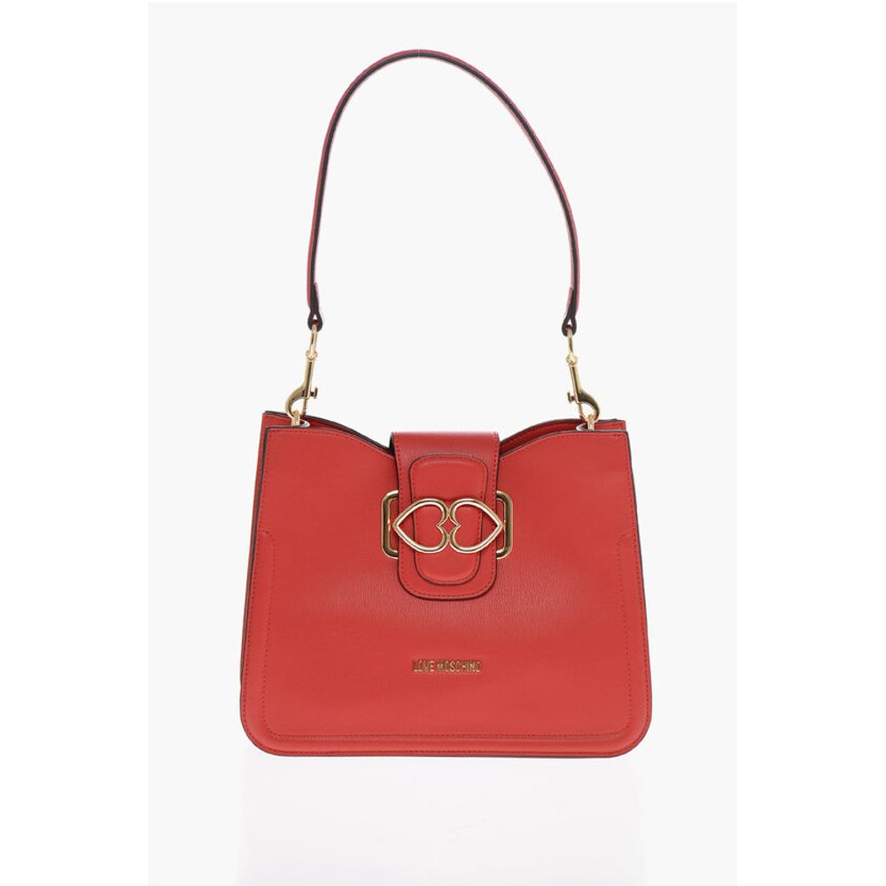 

Красная полиэтиленовая сумка через плечо Moschino, Red