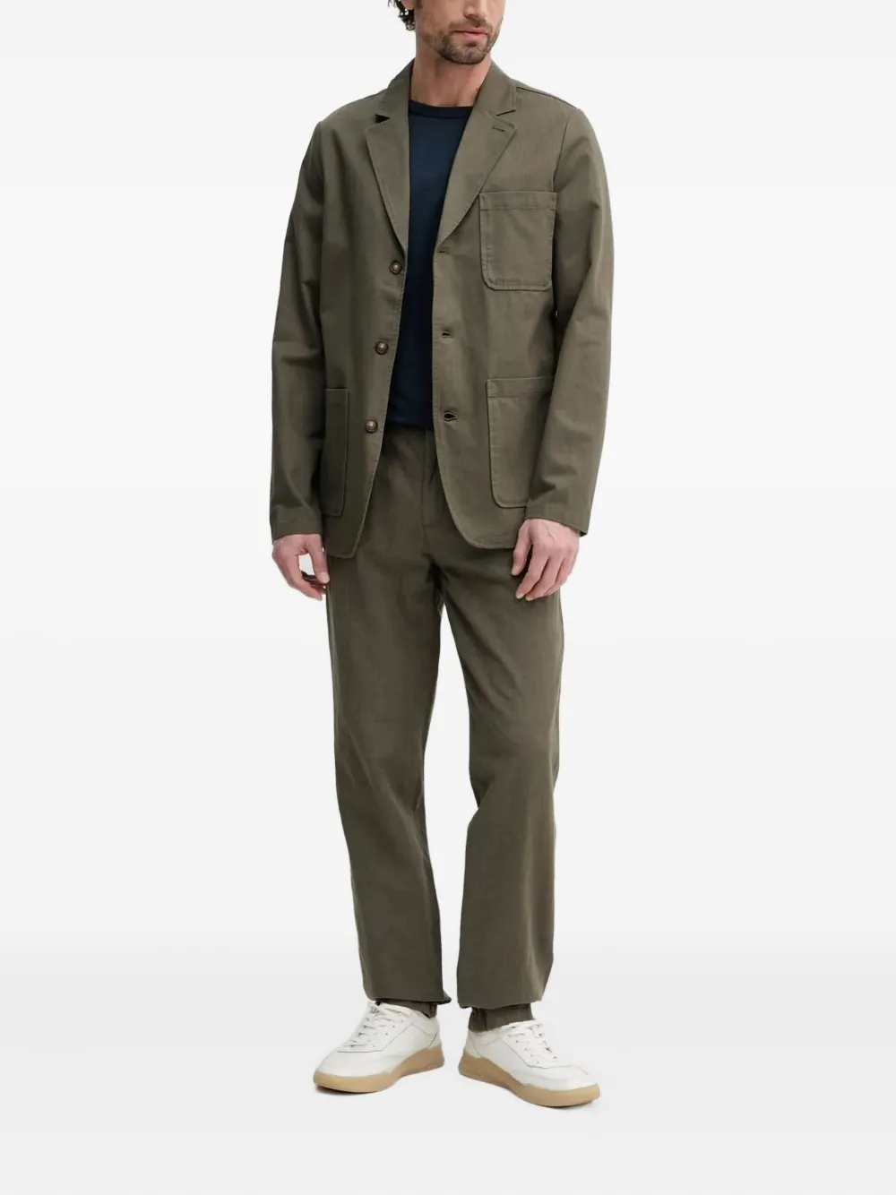 

Куртка Bayview с узором «елочка» Barbour, зеленый