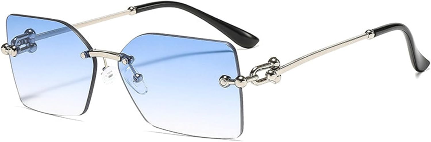 

Солнцезащитные очки Willochra в стиле ретро, ​​квадратные, без оправы, для женщин и мужчин, 90-е годы, маленькие прямоугольные солнцезащитные очки, винтажные, милые, узкие, модные, C8