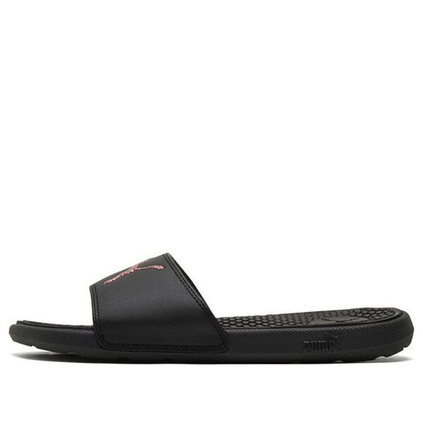 Тапочки cool cat sport glitter slippers black/golden Puma, черный