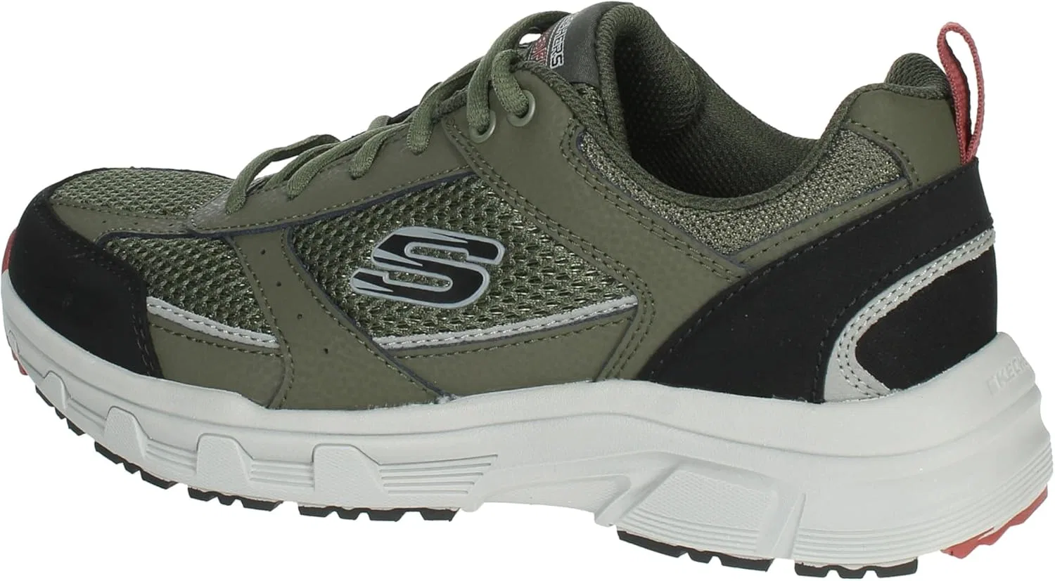 Мужские кроссовки Skechers, спортивная обувь, Olive — фото 2