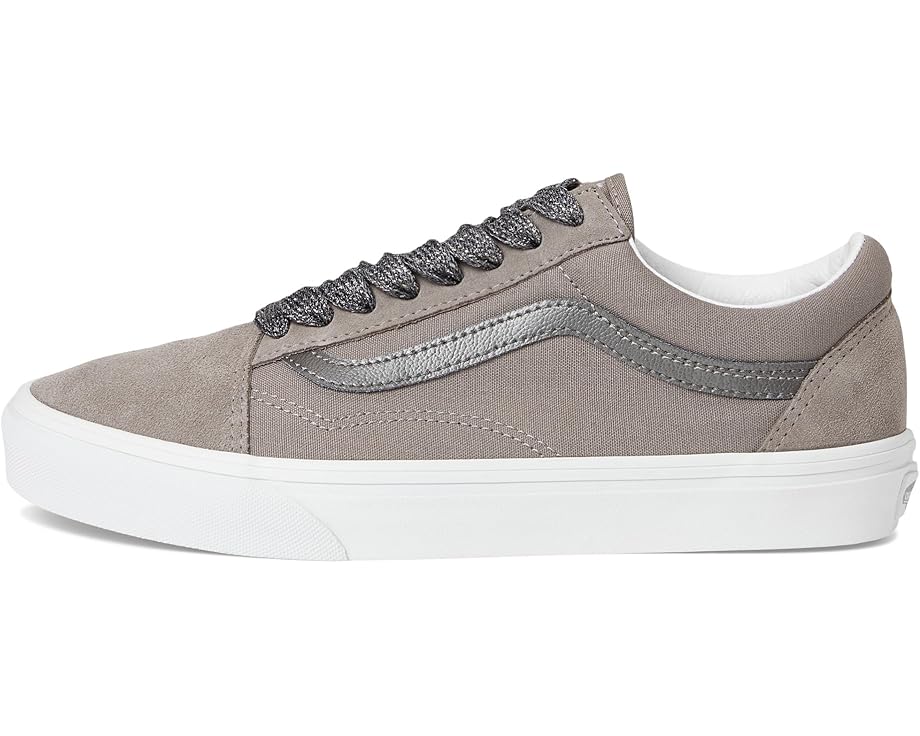 Кроссовки Vans FU Old Skool, цвет High Shine Gunmetal — фото 4