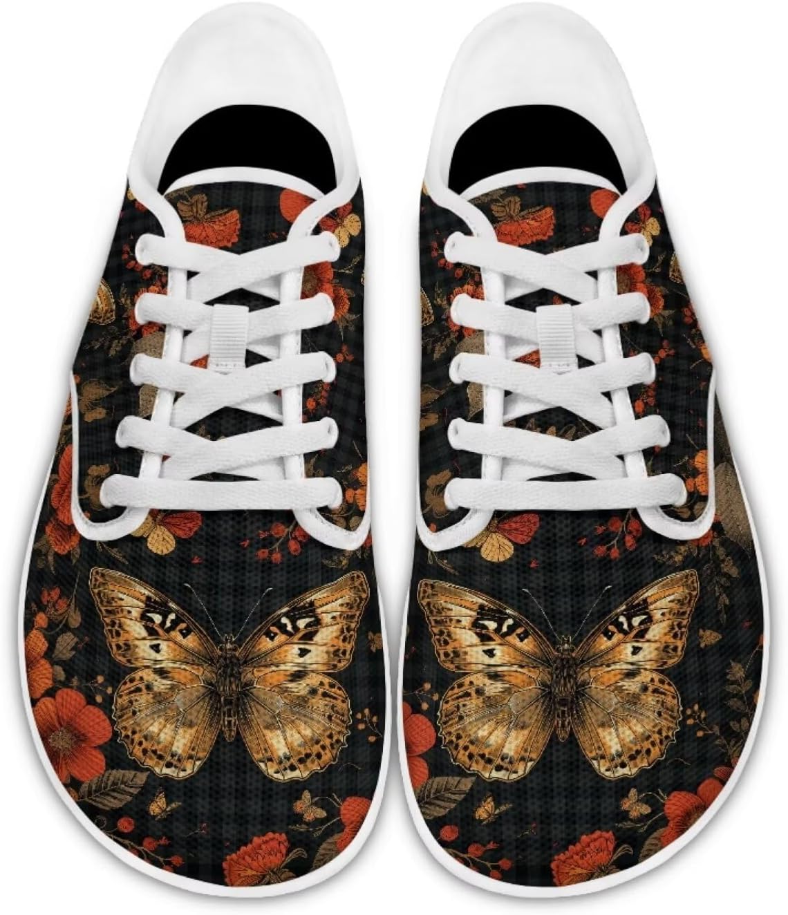 

Женские повседневные туфли-бабочки для танцев, деловые лоферы, балетки, прогулочные кроссовки для путешествий Ecaestolph, черный/золотой