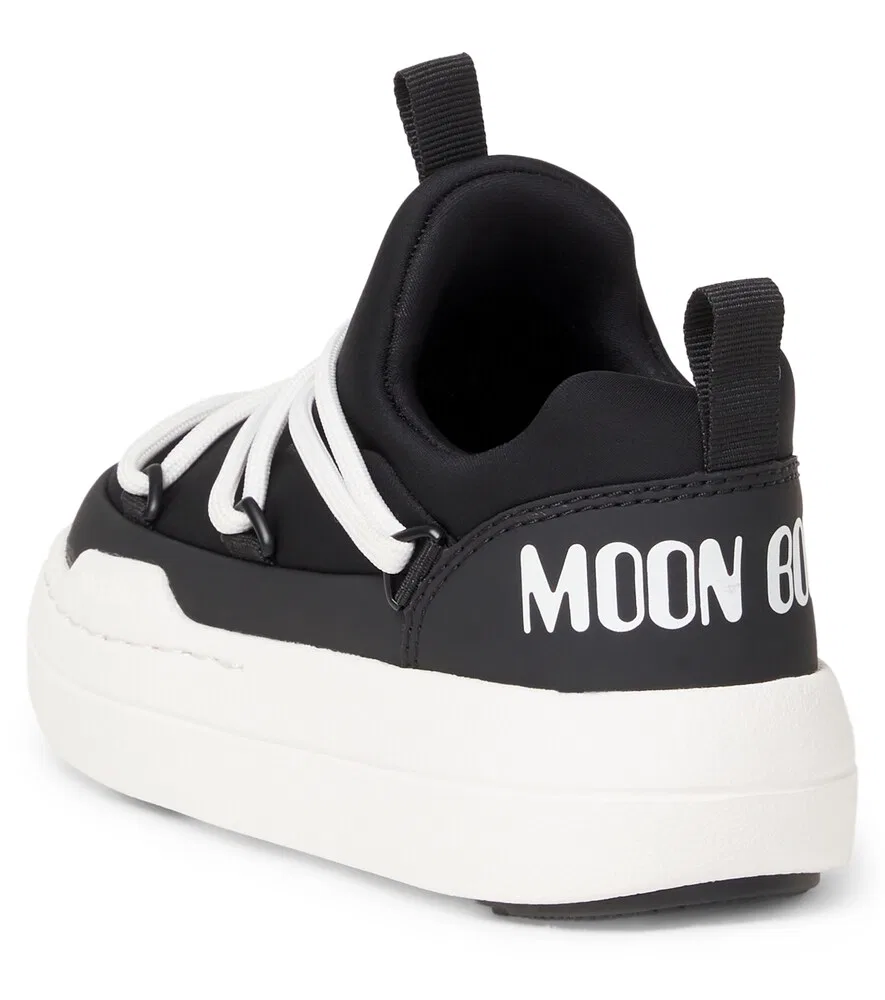 Низкие зимние ботинки Junior Park Moon Boot Kids, черный — фото 2