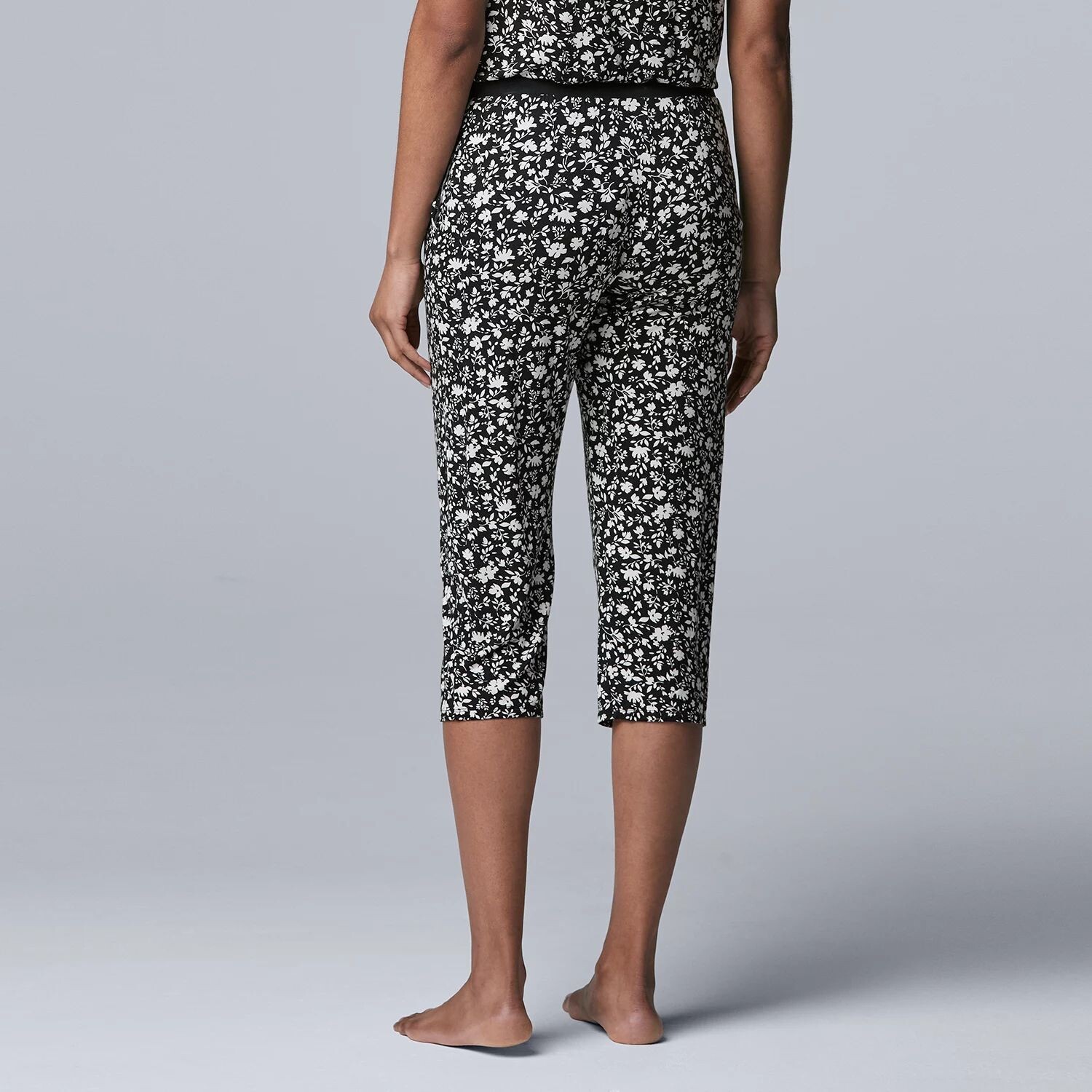 

Женские роскошные базовые пижамные капри Simply Vera Vera Wang Simply Vera Vera Wang