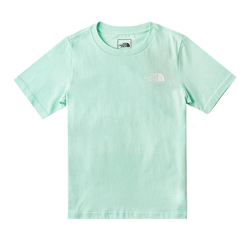 

Футболка зеленая детская THE NORTH FACE