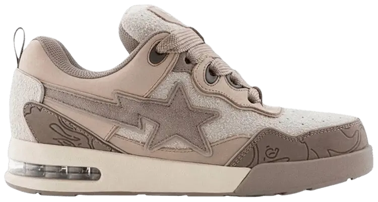 

Кроссовки BAPE Flip Sta #1 M2, коричневый