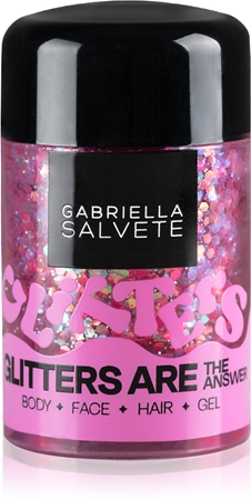 

Блеск для лица и тела Gabriella Salvete Festival Headliners Glitters Are The Answer, Pink 10 ml