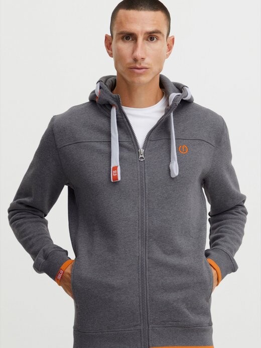 

Толстовка с капюшоном sdbenjaminzip Solid, серый