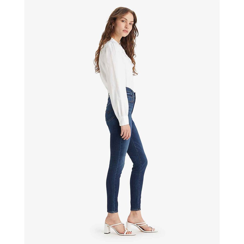 Джинсы Levi's 720™ Hirise Super Skinny Fit Regular Waist, синий — фото 3