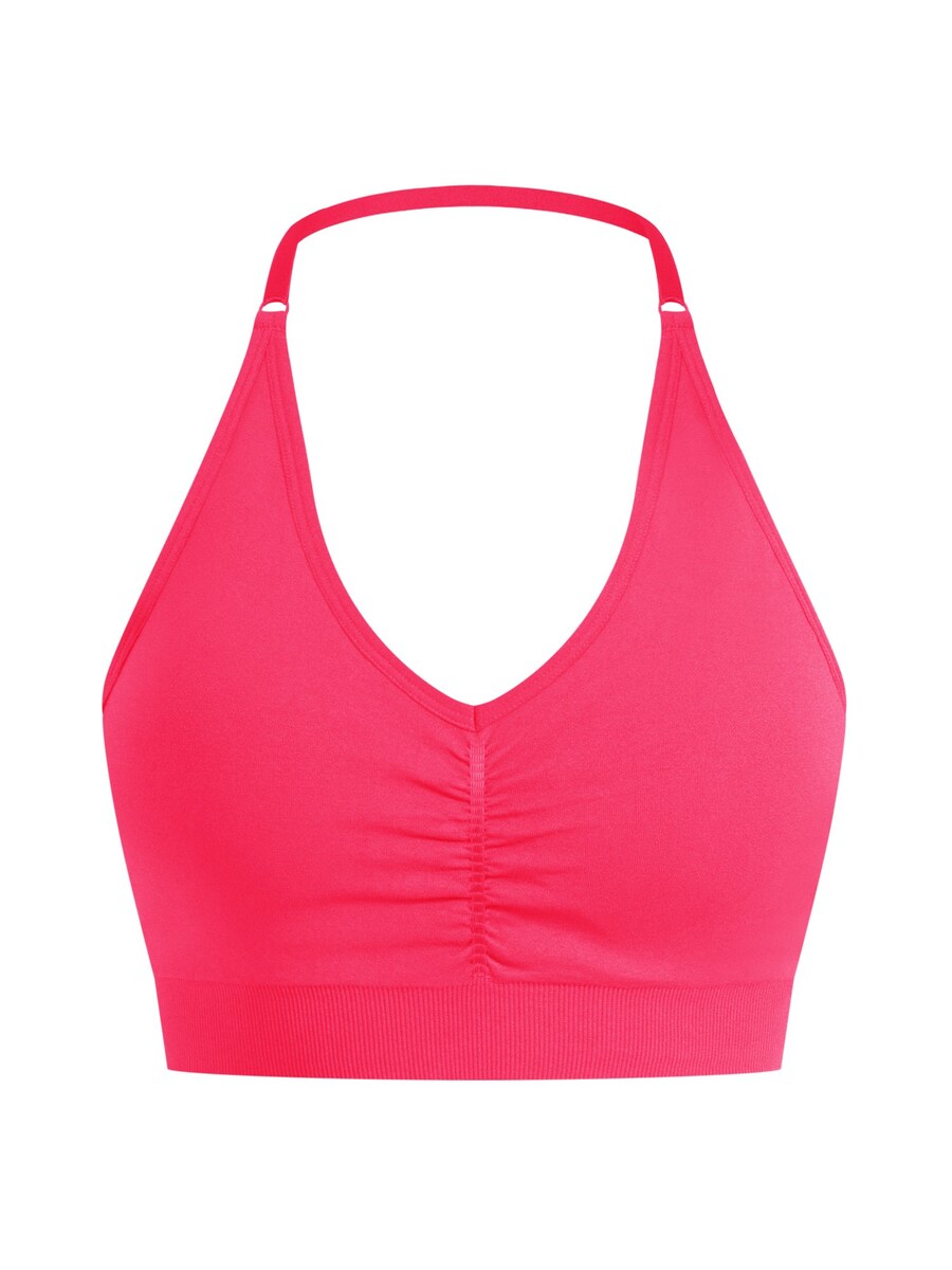 

Спортивный бюстгальтер-бралетт Smilodox Silvia, цвет Neon pink