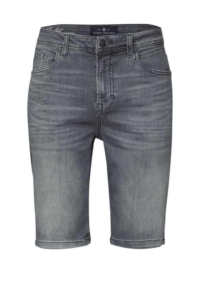 

Джинсовые шорты с 5 карманами Street One Men, серый