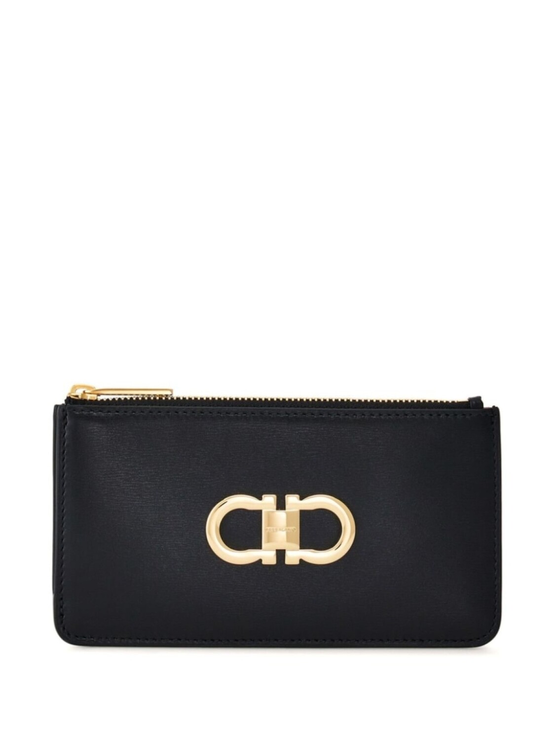 

Ferragamo картхолдер с декором Gancini, черный