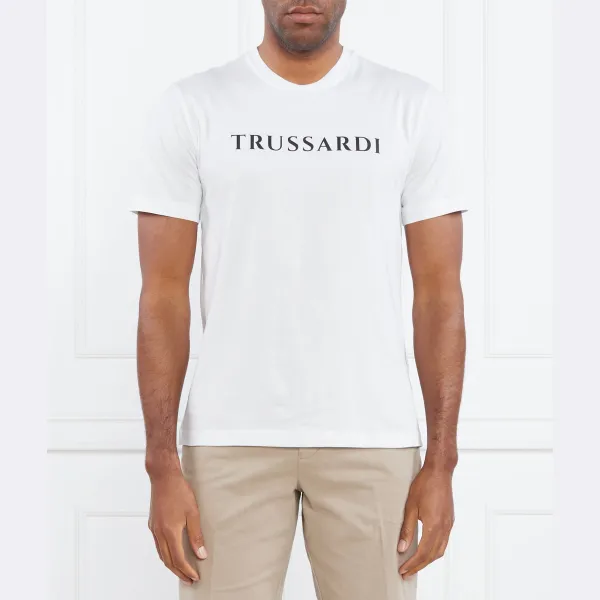 

Футболка стандартного кроя Trussardi, белый