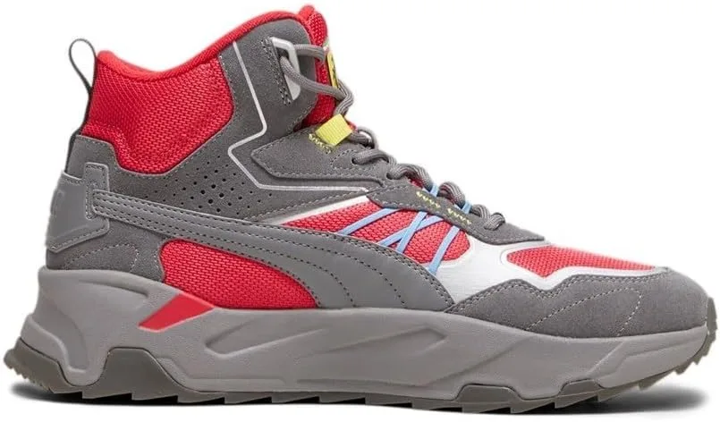 Кроссовки PUMA Unisex Ferrari Trinity Mid WTR, красный