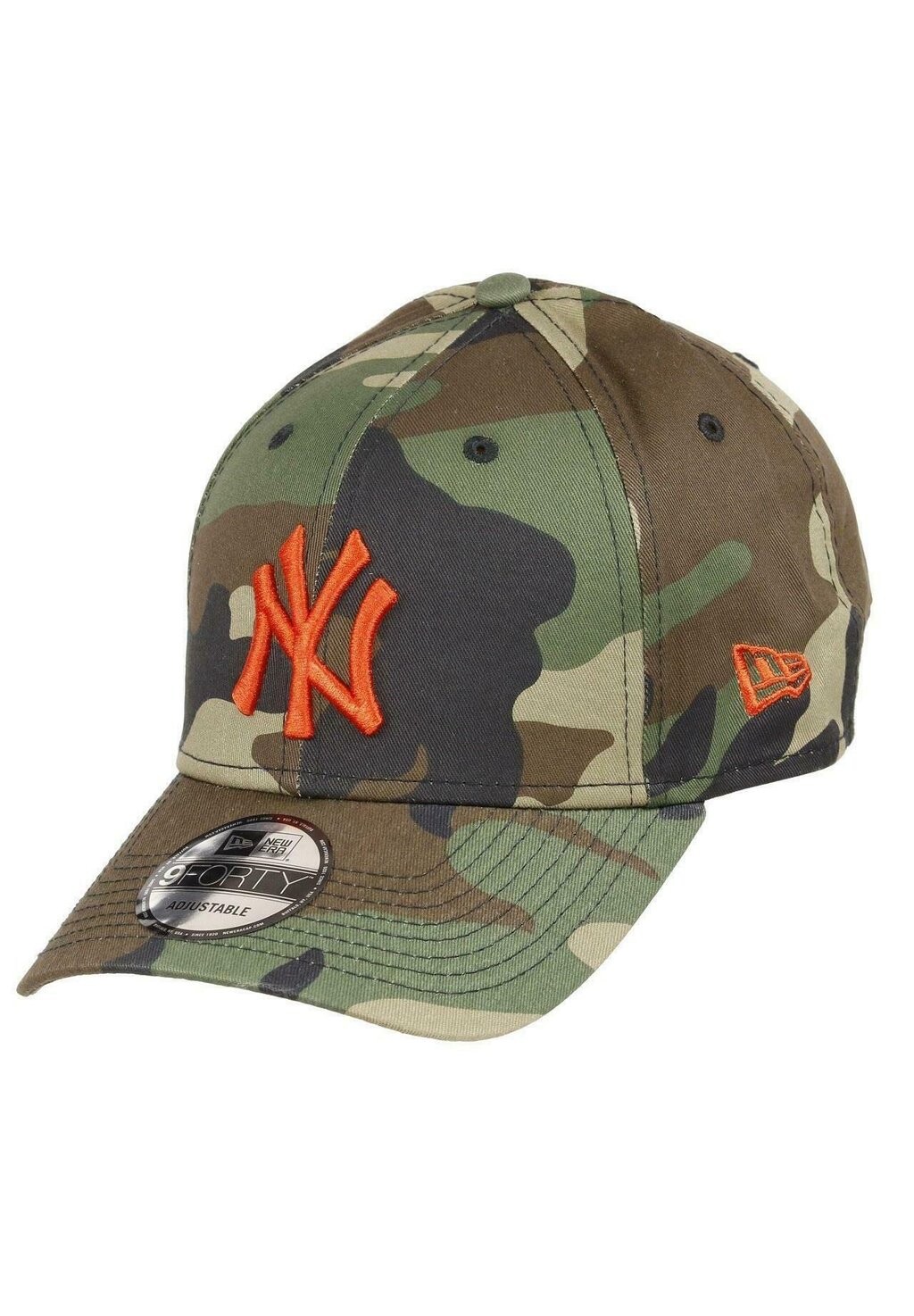

Бейсболка YANKEES MLB REAR LOGO WOODLAND CAMO 9FORTY ADJUSTABLE New Era, цвет grün