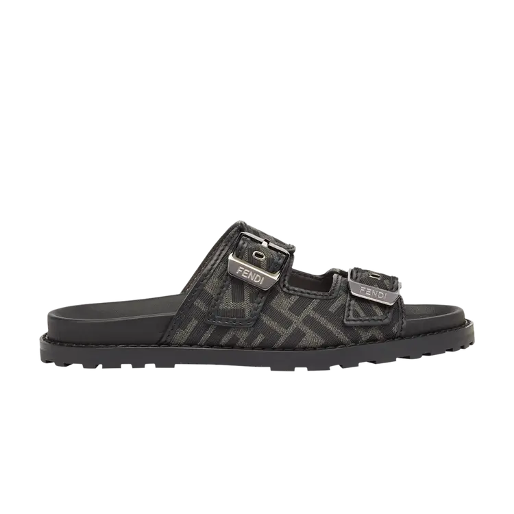 

Кроссовки Fendi Feel Sandal, цвет FF Jacquard - Black, Черный, Кроссовки Fendi Feel Sandal, цвет FF Jacquard - Black
