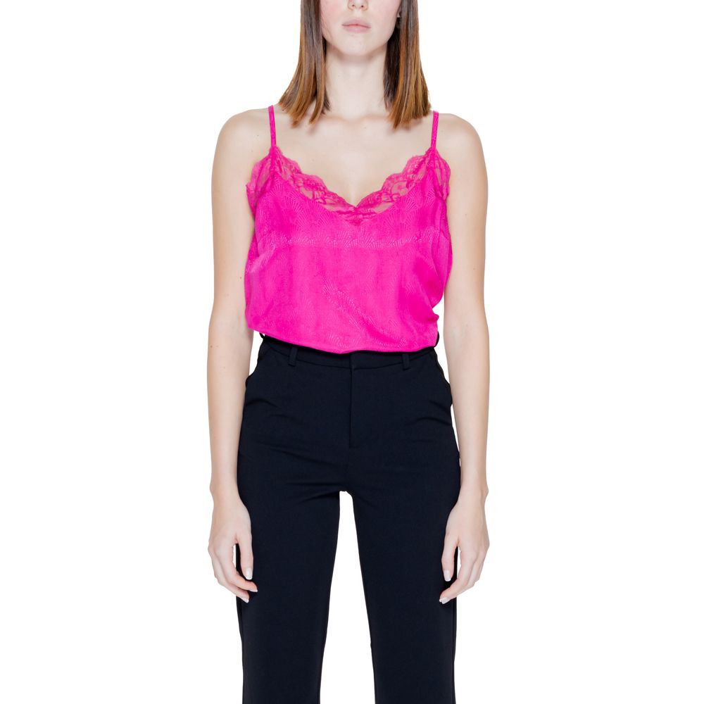 

Розовые вискозные топы и футболки Vila Clothes