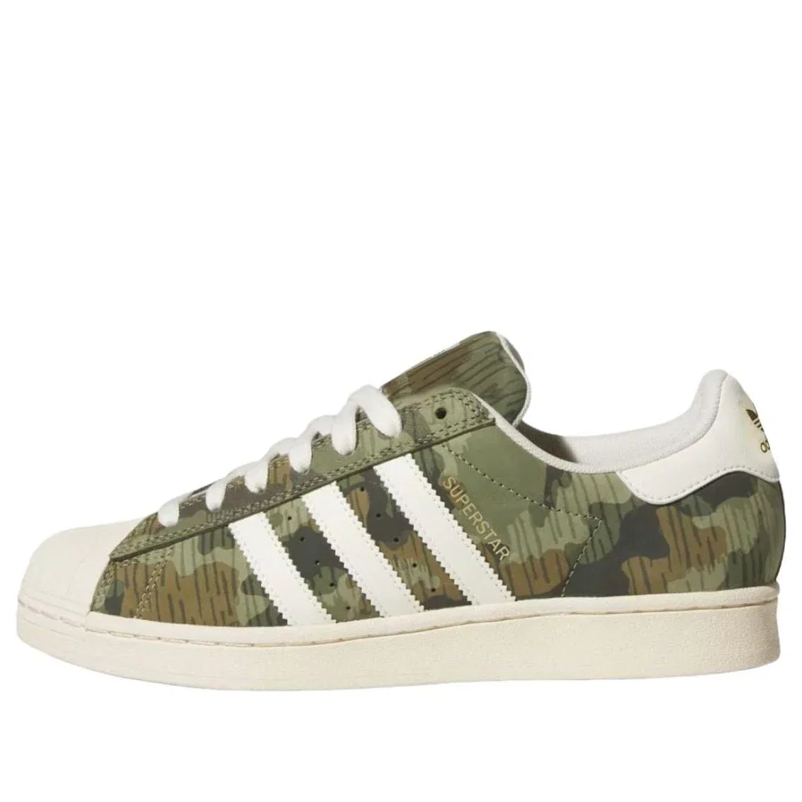 Кроссовки Adidas Superstar ADV 'Camo Cream White' KI5142, зеленый