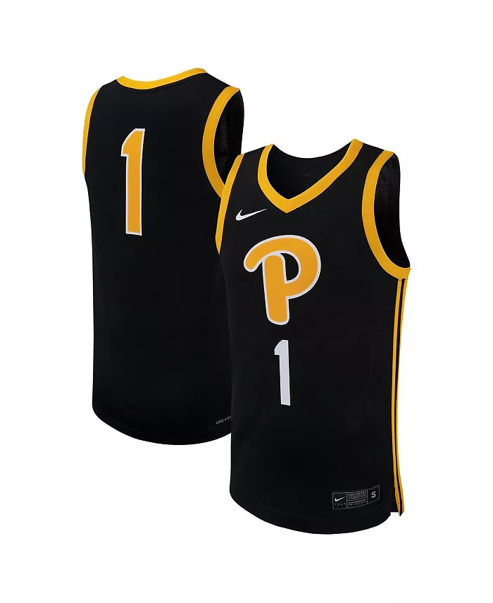 

Мужская черная баскетбольная майка Pitt Panthers Replica Nike
