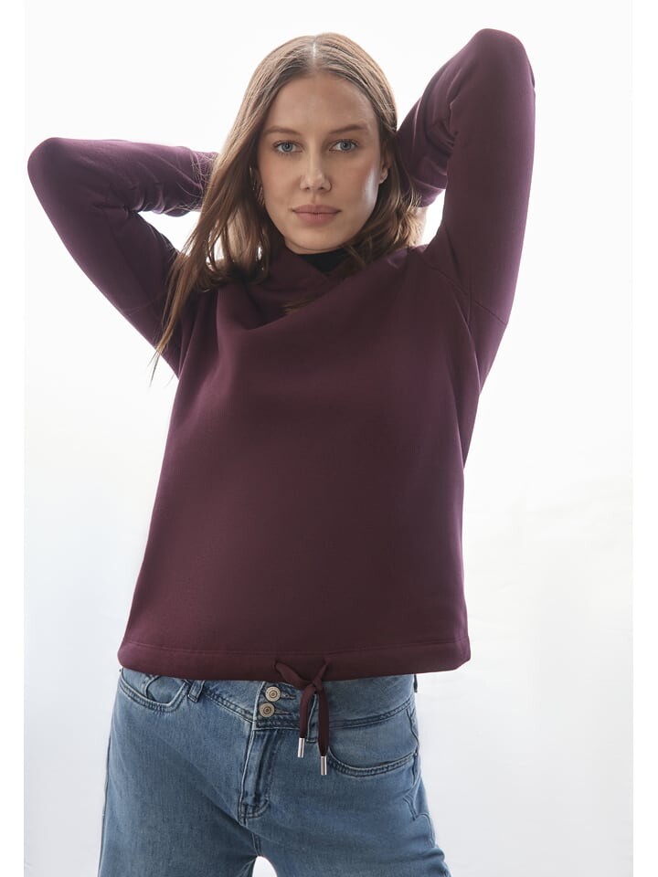 

Толстовка Street One Hoodie, фиолетовый