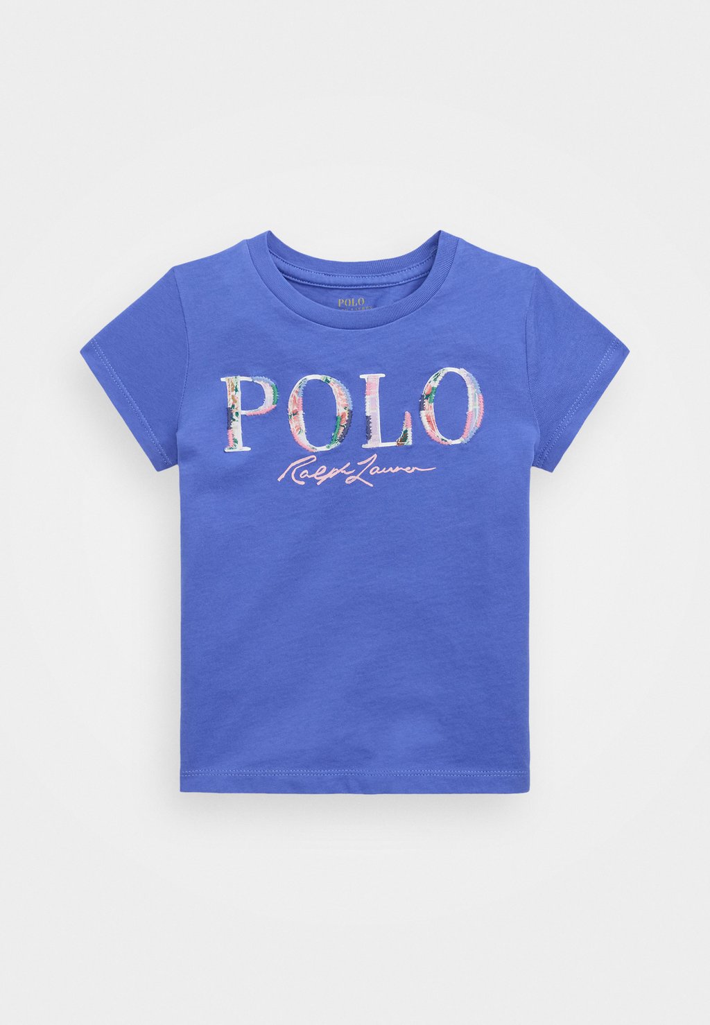 

Футболка с принтом LOGO COTTON JERSEY TEE Polo Ralph Lauren, синий