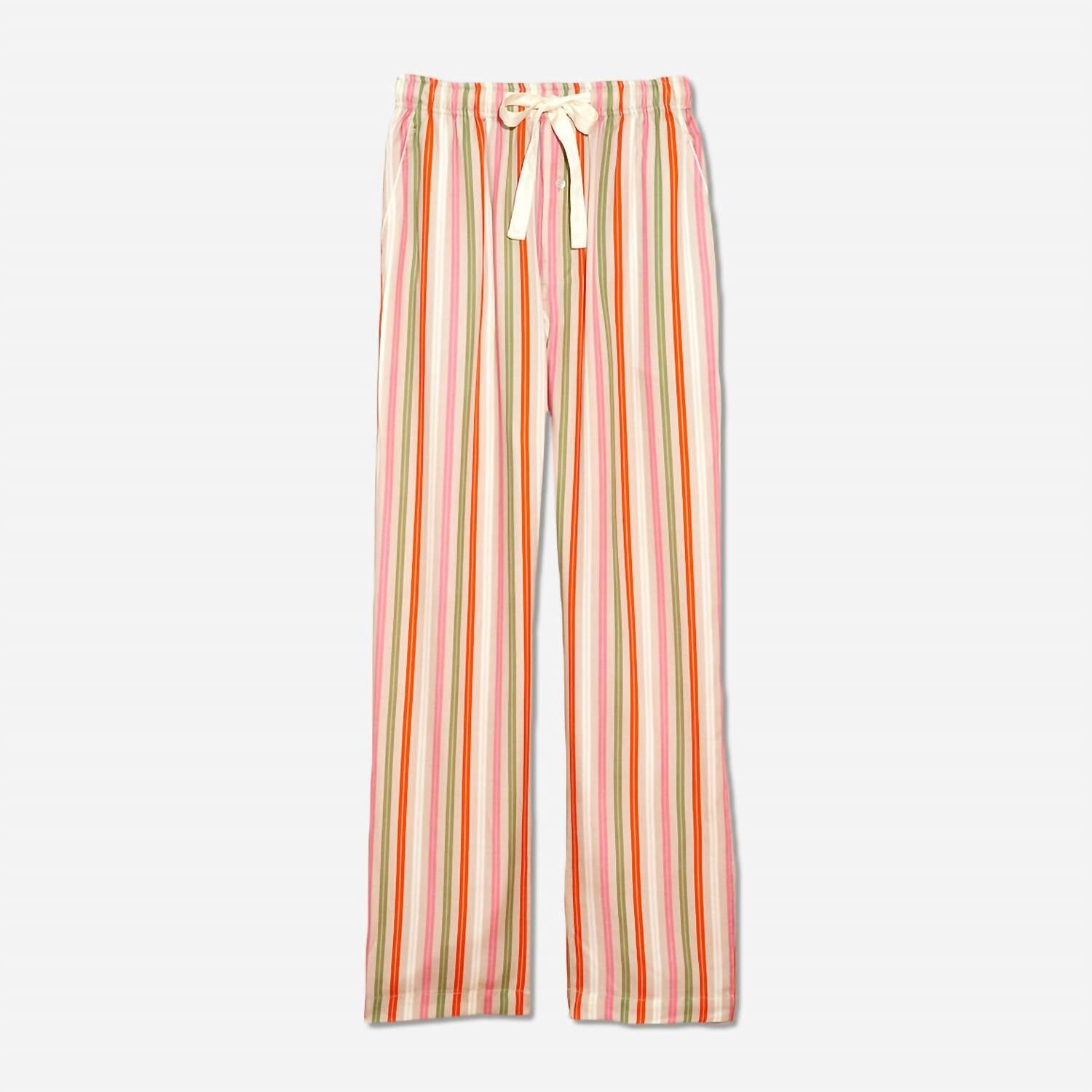 

Мужские брюки Cosmo Sustainable Tencel Lounge в разноцветные полоски The Sleep Code