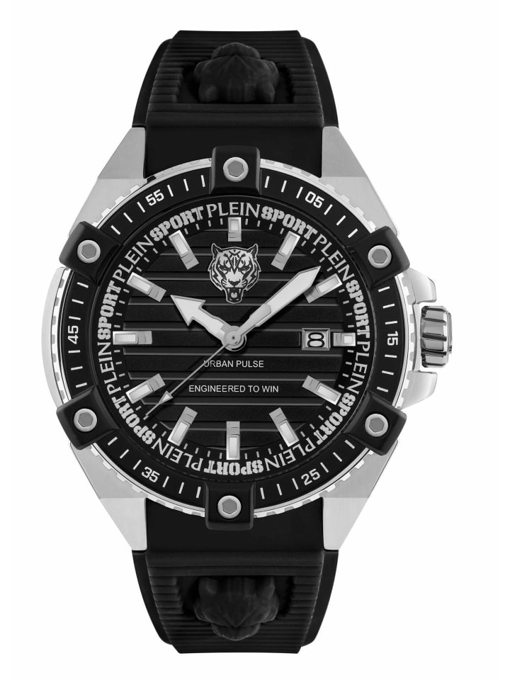 

Plein Sport Мужские аналоговые часы черного цвета