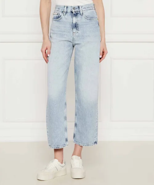 

Джинсы Mom fit Calvin Klein Jeans, синий