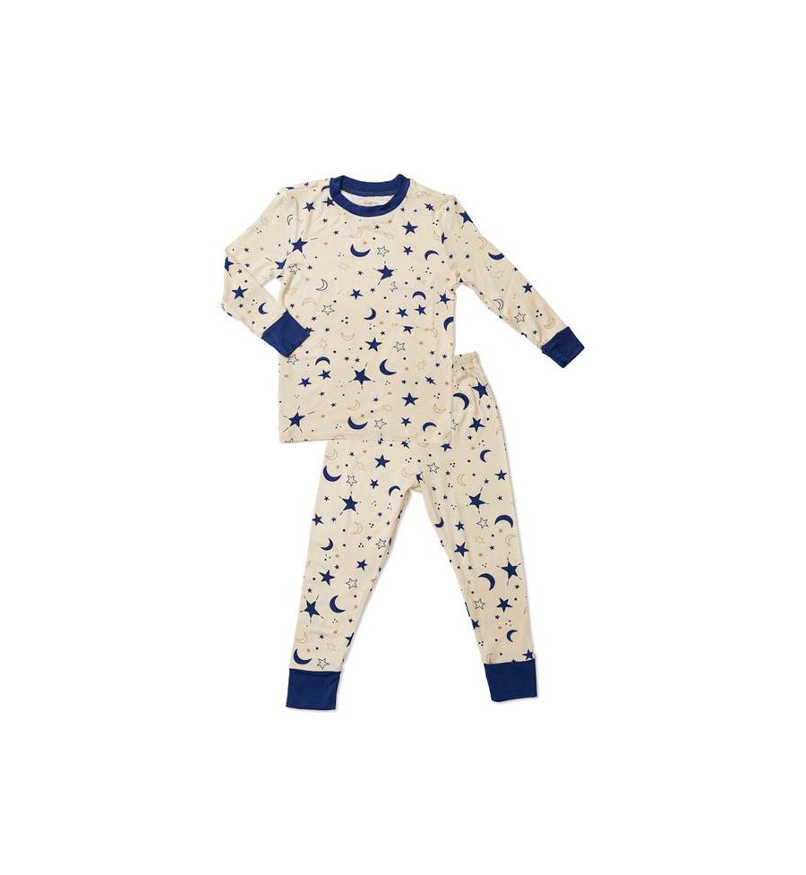 

Пижама Emerson с длинными рукавами, облегающая, из двух частей Everly Grey, Twinkle